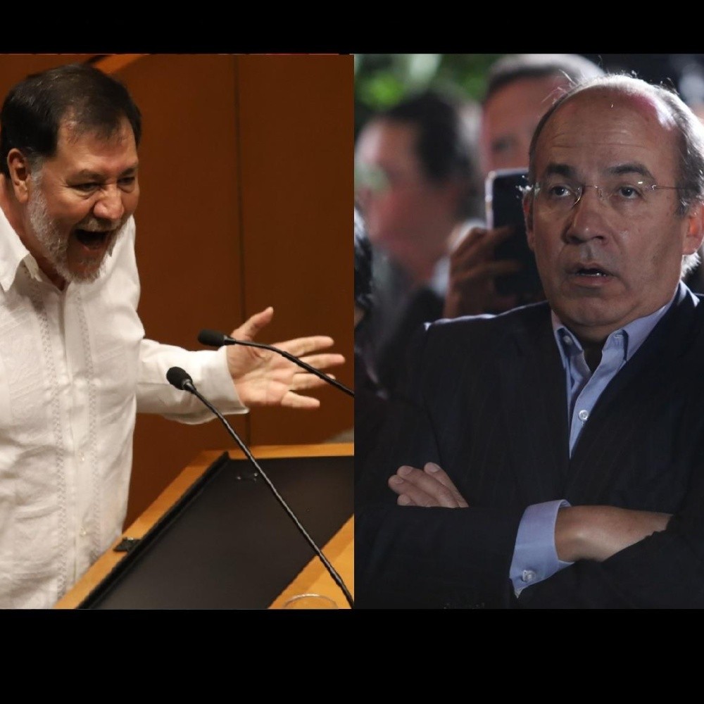 Felipe Calderón y Fernández Noroña pelean en Twitter por AMLO