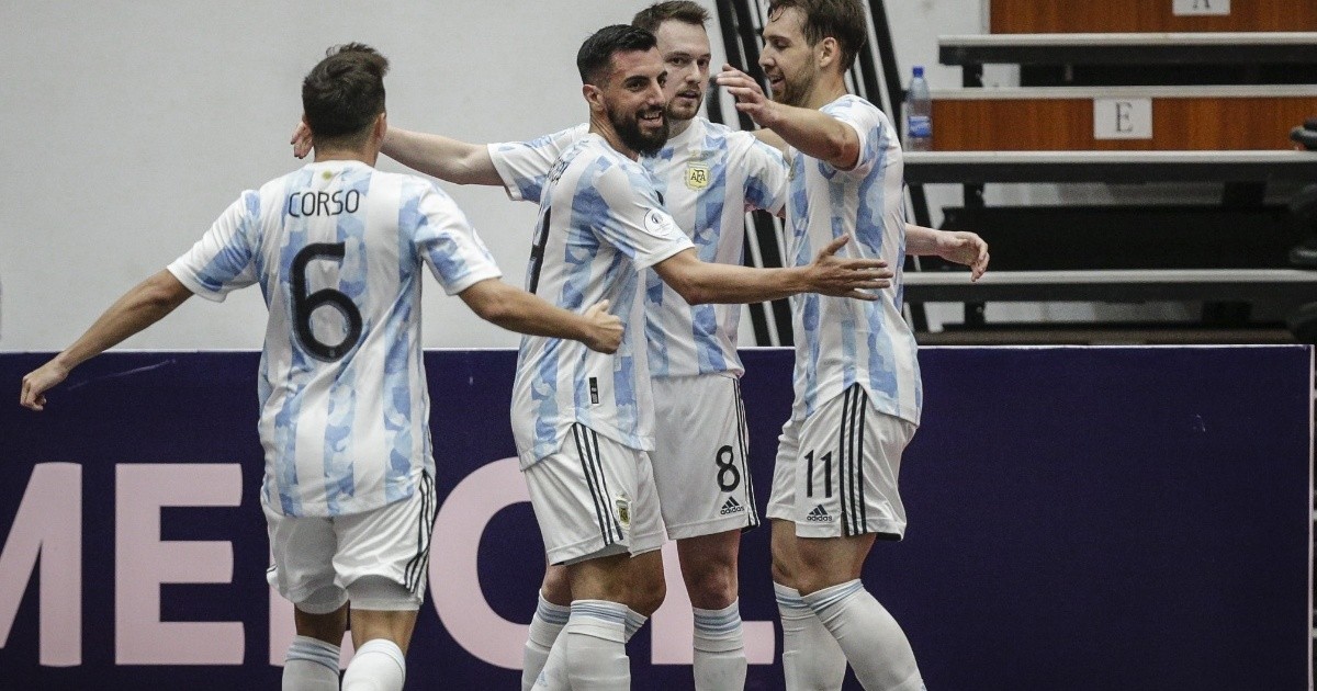 Futsal: Argentina venció a Venezuela y se metió en las semifinales de la Copa América