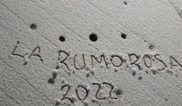Imágenes de la primera nevada en La Rumorosa este 2022