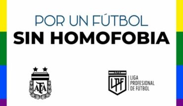 La AFA y la Liga Profesional unidas contra la homofobia
