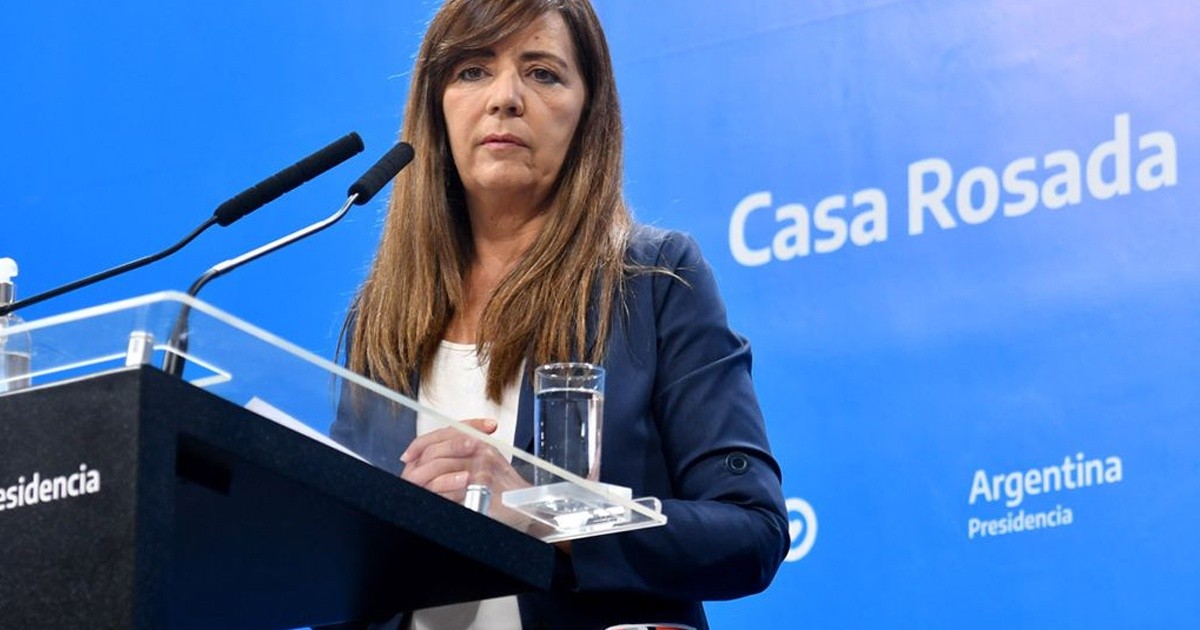 La portavoz de la Presidencia habló tras el cruce con una periodista en Casa Rosada