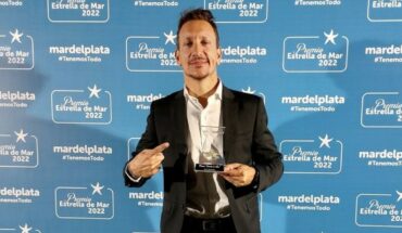 Nicolás Vázquez ganó el premio Estrella de Mar de Oro 2022
