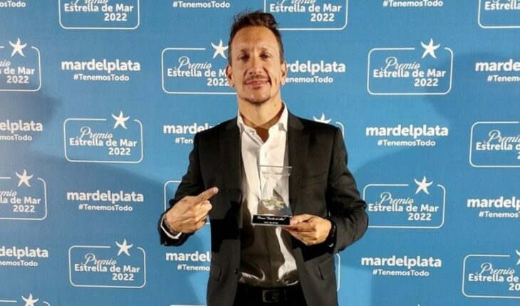 Nicolás Vázquez ganó el premio Estrella de Mar de Oro 2022
