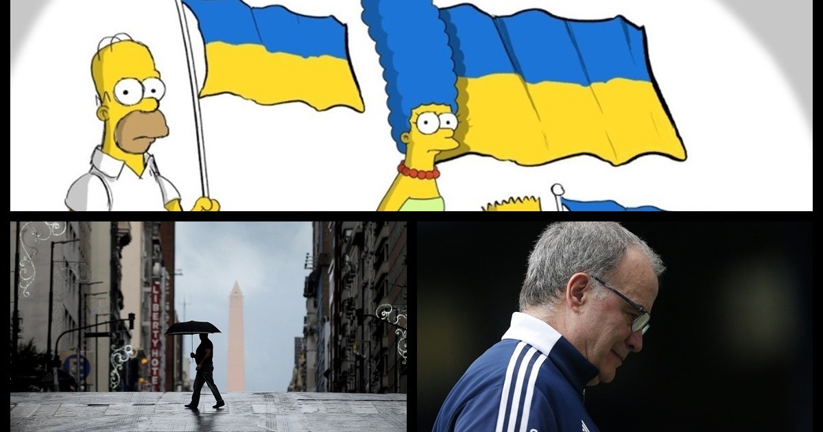 Putin ordered to put "on alert" nuclear deterrents; Yellow alert in Buenos Aires; Bielsa was sacked from Leeds; The Simpsons supported Ukraine and much more...