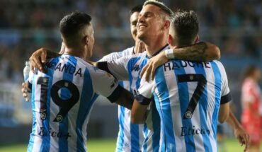 Racing se destapó con una goleada ante Argentinos Juniors: qué dijo Gago