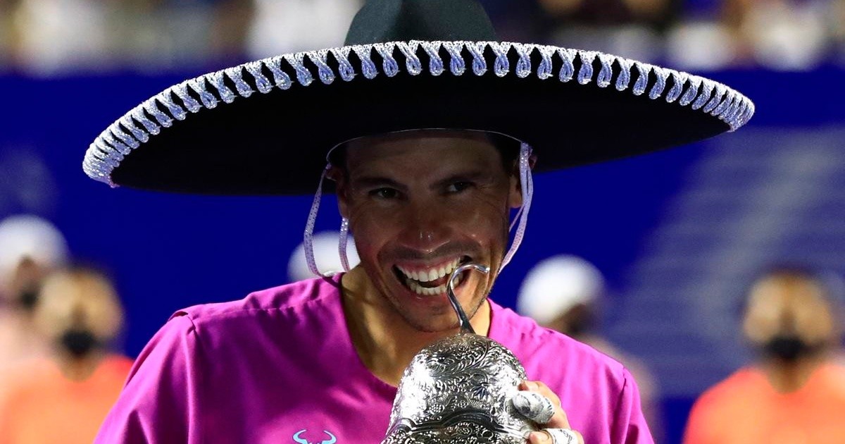 Rafael Nadal se coronó en Acapulco y conquistó su tercer título del año