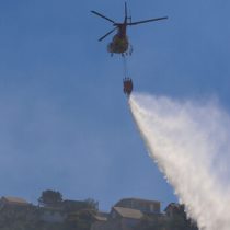 Red Alert for the commune of Arauco for forest fire and timber guild denounces attacks on aircraft
