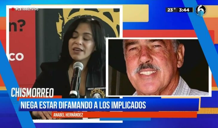 Video: Anabel Hernández demandará a Andrés García | El Chismorreo