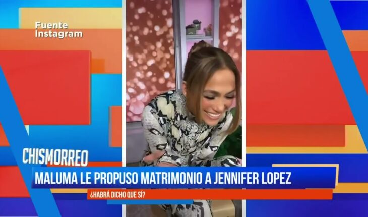 Video: Maluma le propone matrimonio a Jennifer López | El Chismorreo