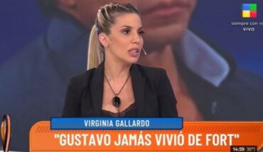 Virginia Gallardo spoke after the death of Gustavo Martínez: “He gave his life for those boys”