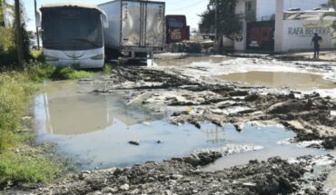 Water leaks disappear little by little in Mazatlan