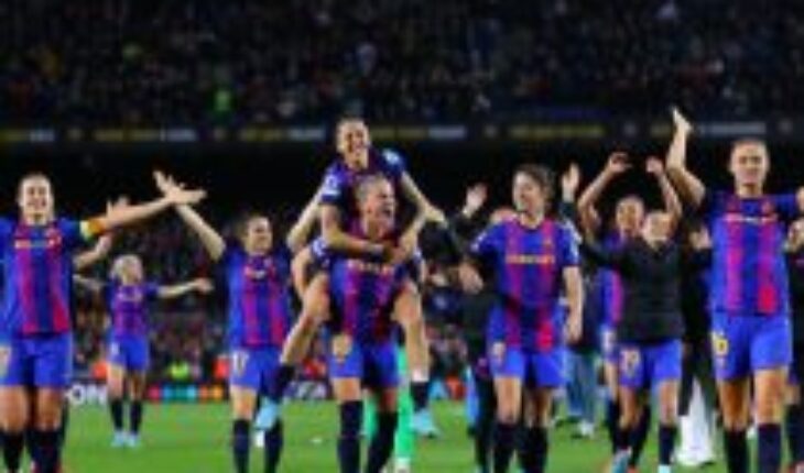 91.553 espectadores en los cuartos de final de la Champions League Femenina entre el Barcelona y el Real Madrid: es el partido con más asistencia en el fútbol femenino