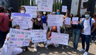 Alumnas del IPN volvieron a protestar por posible violación en Voca 7