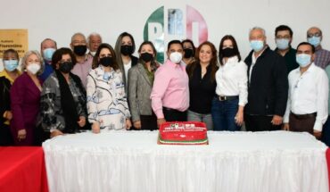Celebran el 93 aniversario del PRI en Guamúchil