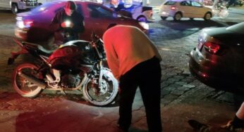 Choca un motociclista en la zona dorada de Mazatlán, Sinaloa