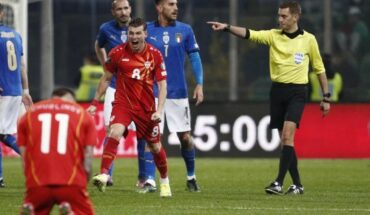 Macedonia del Norte dejó a Italia afuera del Mundial de Qatar 2022