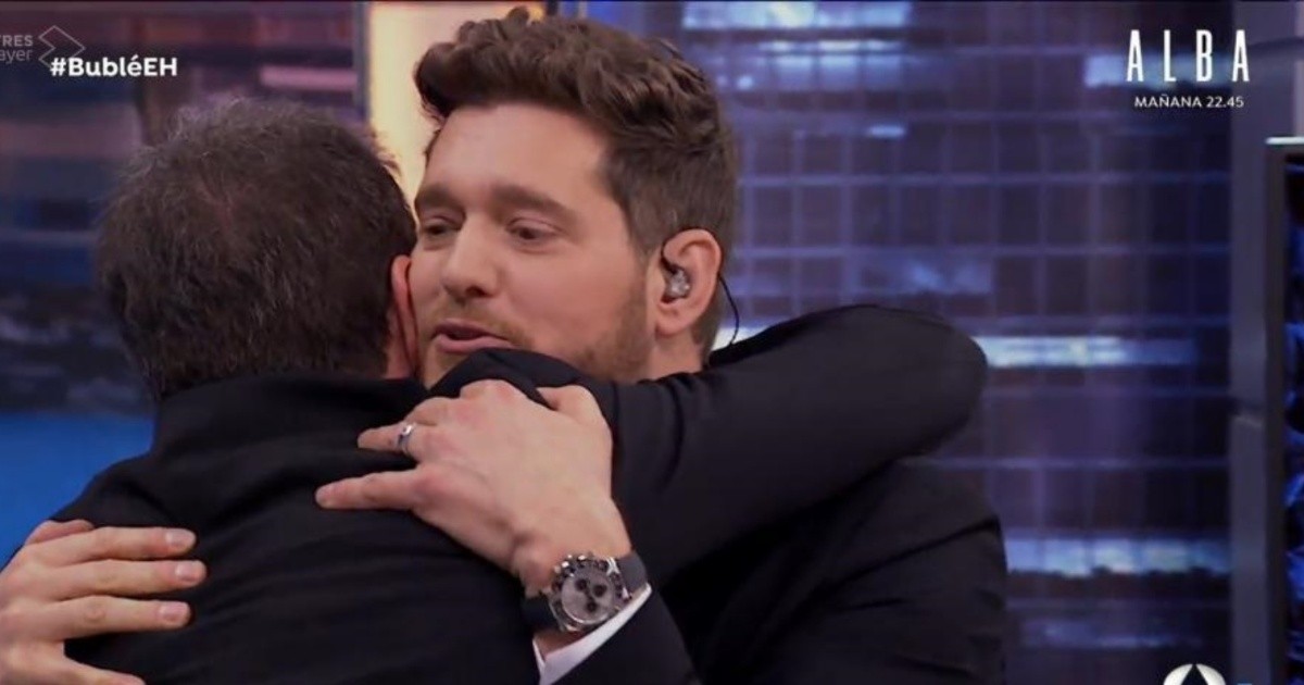 Michael Bublé was thrilled to talk about Noah's health