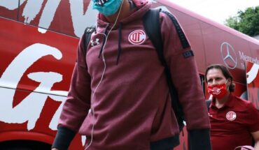 Toluca arrived in Mexico City to face America