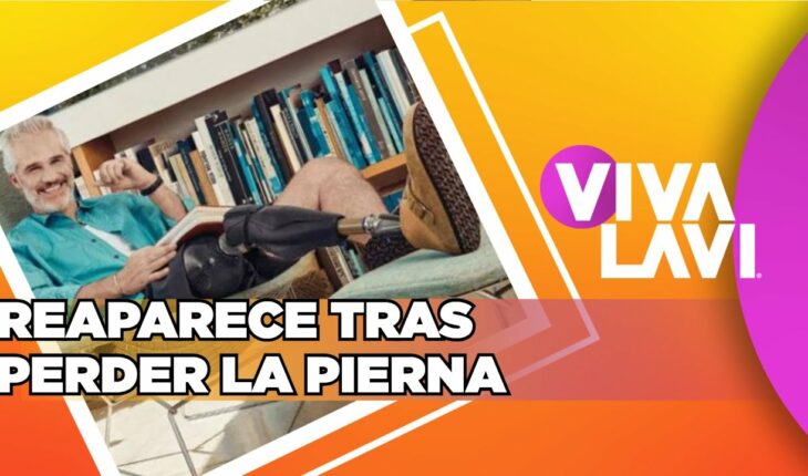 Video: Juan Pablo Medina reaparece tras amputación de su pierna | Vivalavi MX
