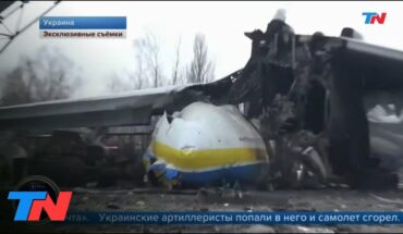 Video: UCRANIA: Rusia destruyó el avión más grande del mundo