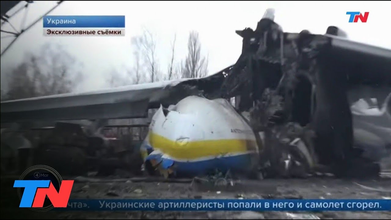 UCRANIA: Rusia destruyó el avión más grande del mundo