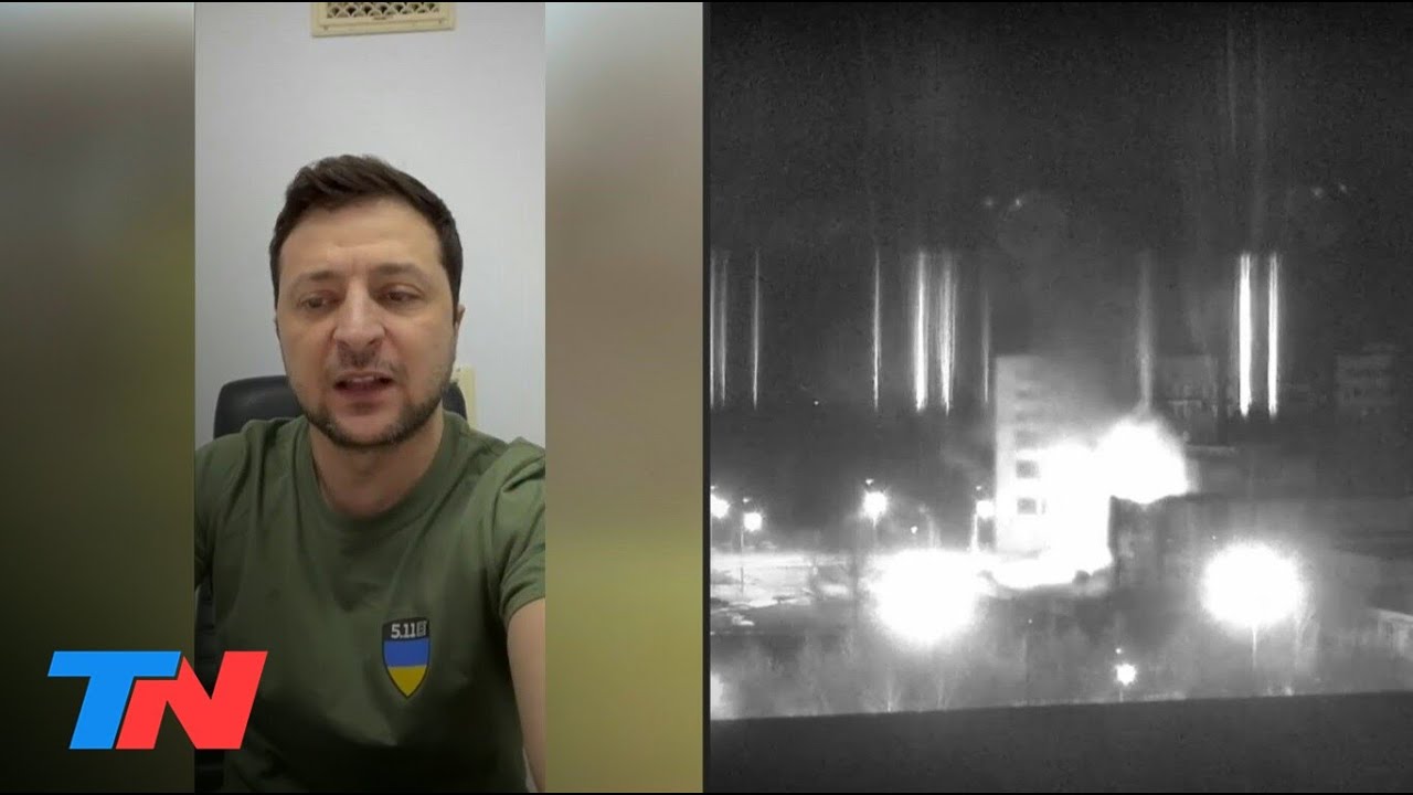 "TERROR NUCLEAR" I Dura respuesta de Ucrania a Rusia por el ataque a la central nuclear