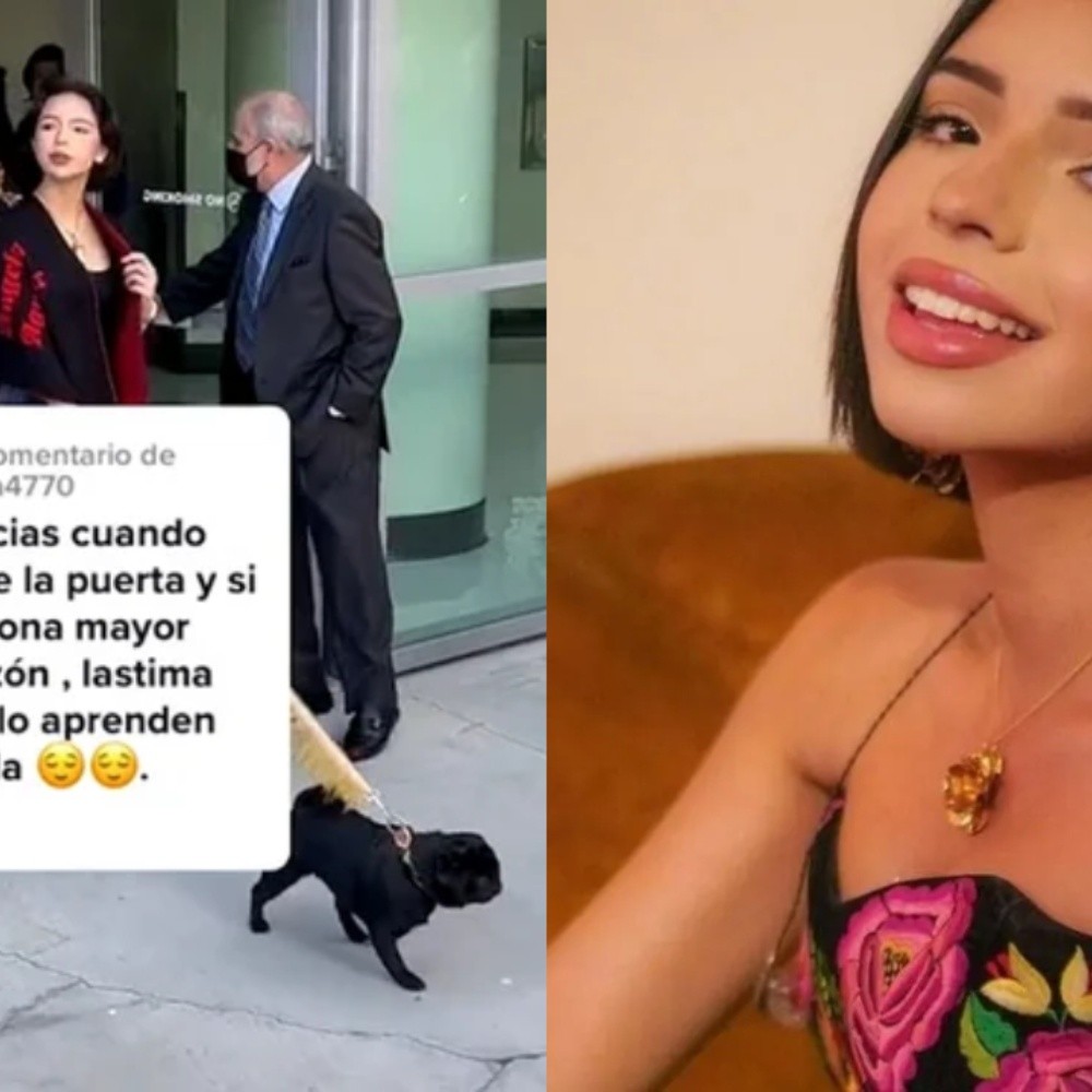 Ángela Aguilar responde criticas por no agradecer a viejito