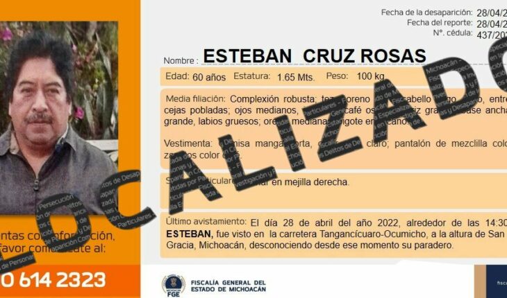 Authorities release broadcaster Esteban Cruz alive