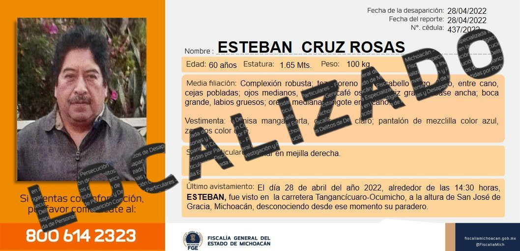 Authorities release broadcaster Esteban Cruz alive
