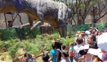 Dinosaurios ‘invaden’ el Centro Histórico de Guadalajara; ¡son 18 diferentes!