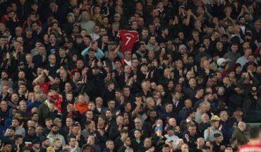 El emotivo apoyo a Cristiano Ronaldo en en Liverpool vs. Manchester United