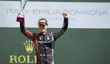 Franco Colapinto won the FIA Formula 3 race for the first time