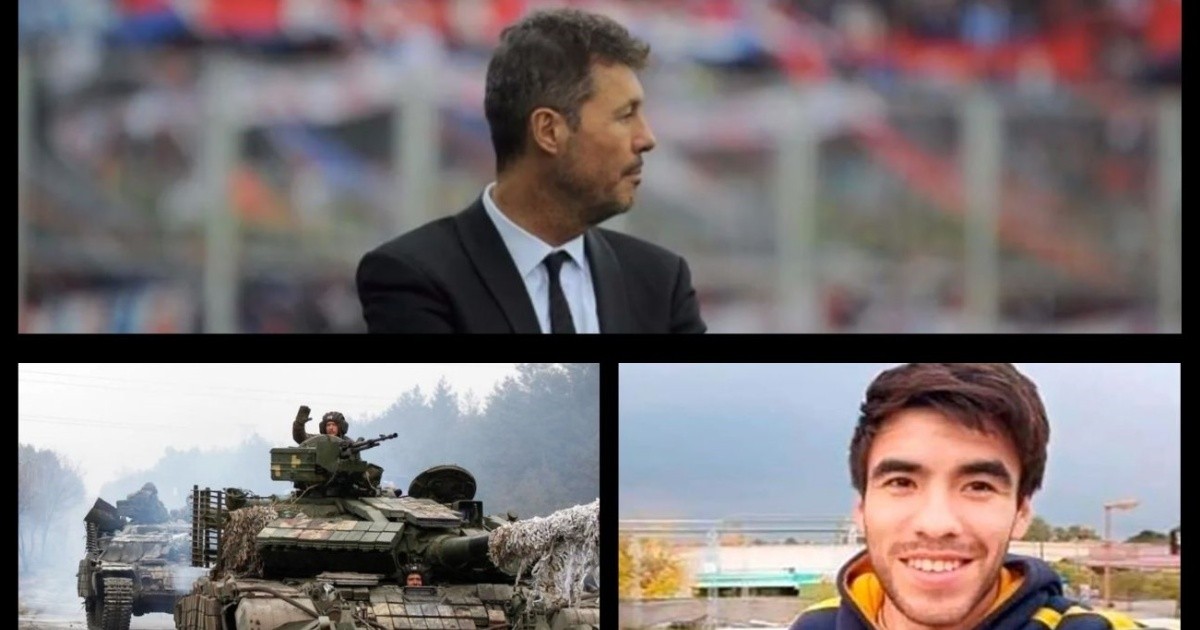 Marcelo Tinelli announced his resignation as president of San Lorenzo; The impact of a Russian missile destroyed the runway of Odessa airport; They will make a mural in tribute to Facundo Astudillo Castro and much more...