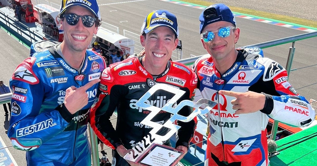 Moto GP: Aleix Espargaró se quedó con el Gran Premio de la República Argentina