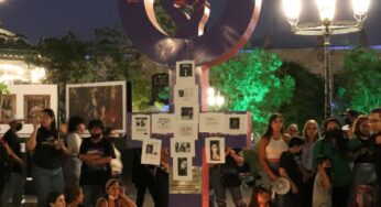 Mujeres se concentran en Guadalajara, Jalisco para exigir justicia
