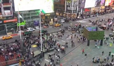 Pánico y corridas tras una fuerte explosión en Times Square