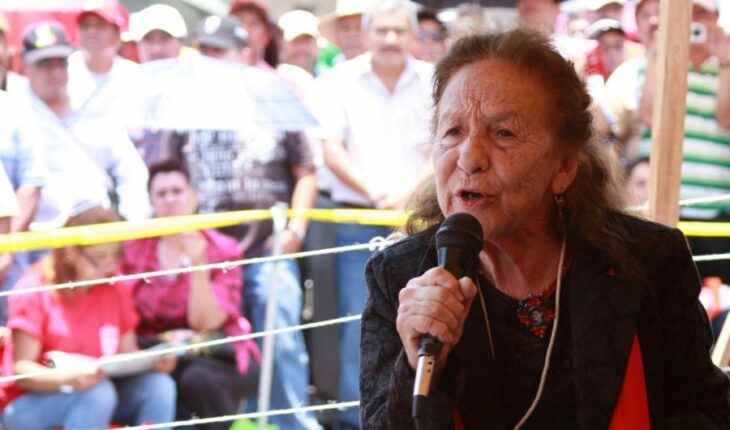 Rosario Ibarra, human rights defender and former candidate dies