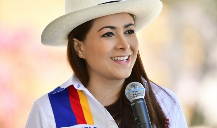 Tere Jiménez, candidata a la gubernatura de Aguascalientes
