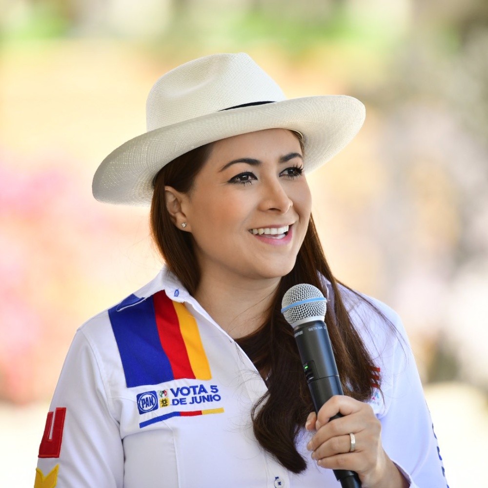 Tere Jiménez, candidata a la gubernatura de Aguascalientes