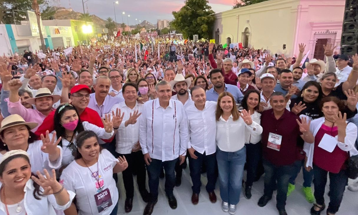 Titular de Segob promueve revocación en Sonora; dice no temer al INE