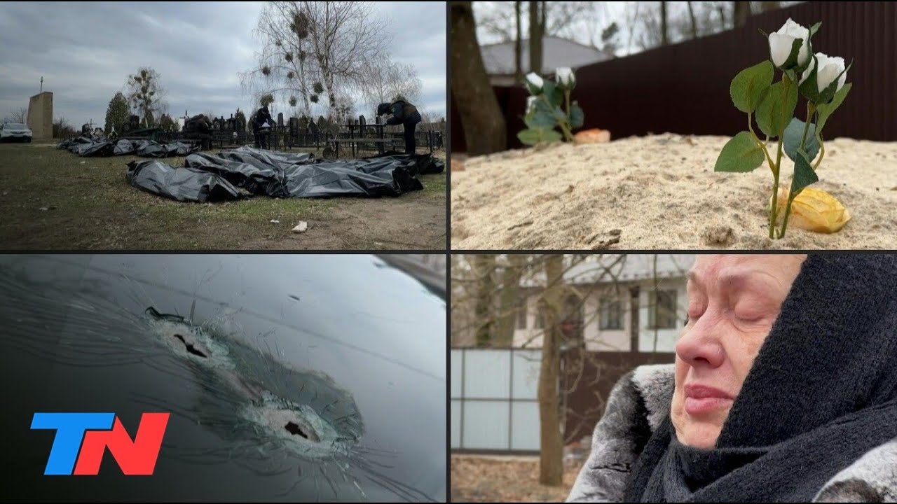 LA MASACRE DE BUCHA I Las autoridades ucranianas intentan identificar a las víctimas del horror
