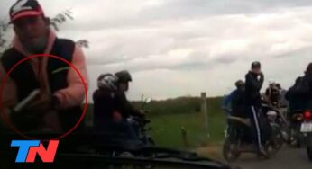 Video: "LLEVALO AL GUACHO O TE MATO" | Un motocicista armado lo amenazó para que lleve al amigo al hospital
