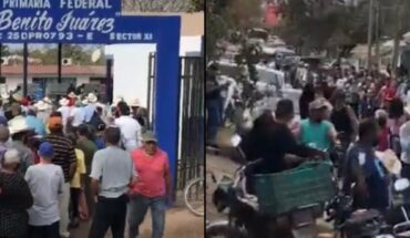 Votantes se desbordan en Rosario Sinaloa; video se vuelve viral