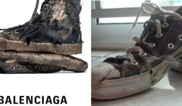 Balenciaga launched a model of broken shoes and memes did not take long to arrive