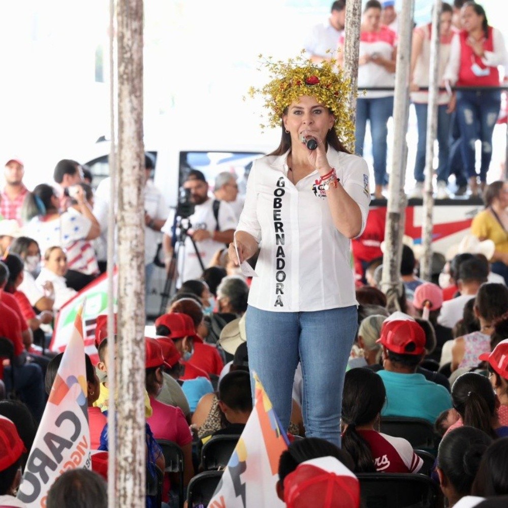 Candidata de "Va por Hidalgo", propone modernizar la huasteca