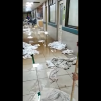 Cañería rota provoca inundaciones de aguas servidas en Hospital de Magallanes
