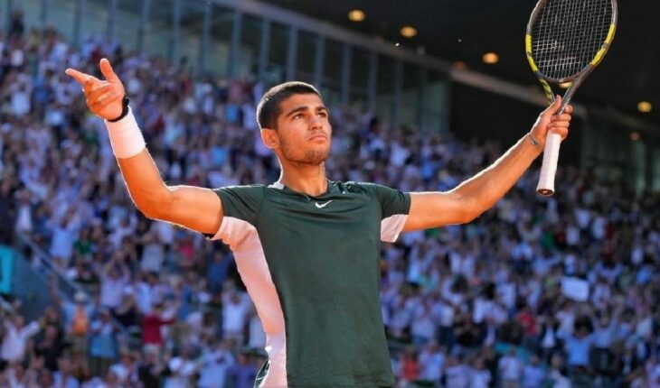 Carlos Alcaraz venció a Novak Djokovic y avanzó a la final del Masters 1000 de Madrid