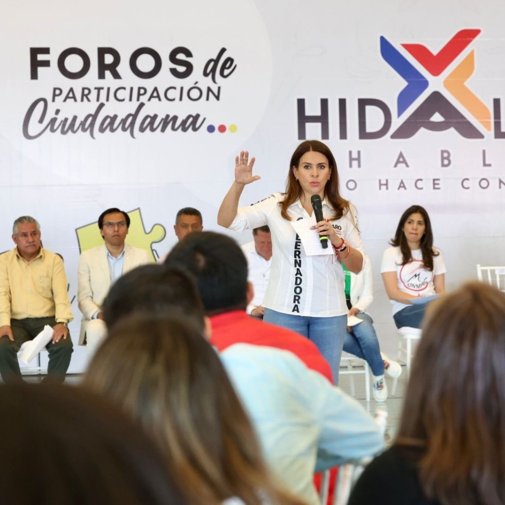 Carolina Viggiano presenta la visión 2050 de desarrollo en Hidalgo