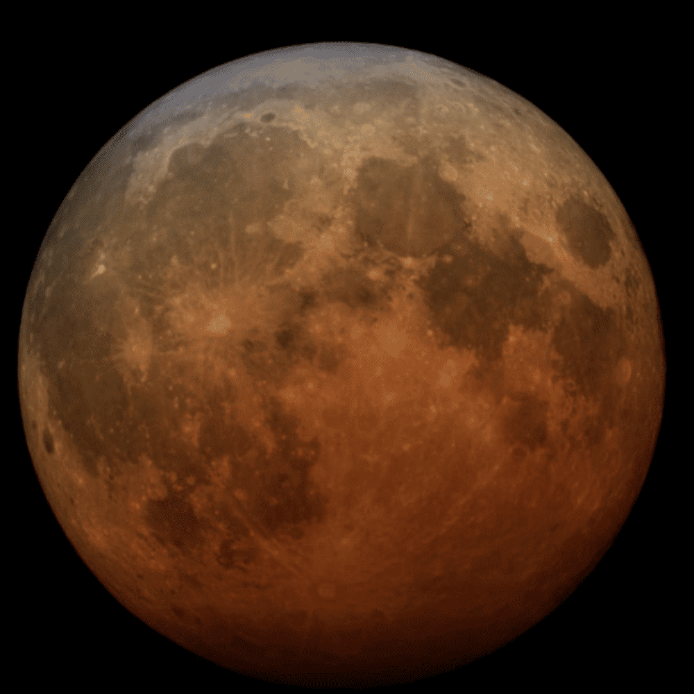 Eclipse lunar será visible desde Norteamérica