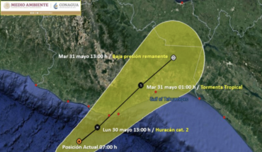 El huracán ‘Agatha’ tocará tierra en Oaxaca en las próximas 12 horas